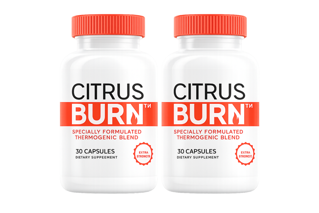 Citrus Burn official thermogenic supplement 2 bottle pack 30 capsules