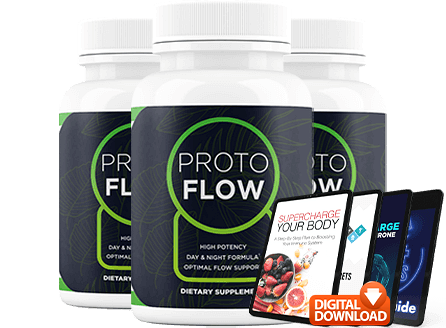 ProtoFlow popular pack 3 bottles with digital bonuses